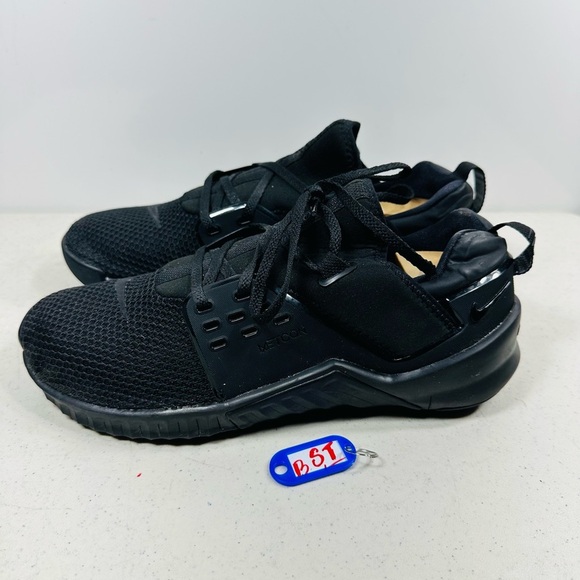 Men's Nike Free X Metcon 2 Black Training Shoes AQ8306-002 Size 10 Running